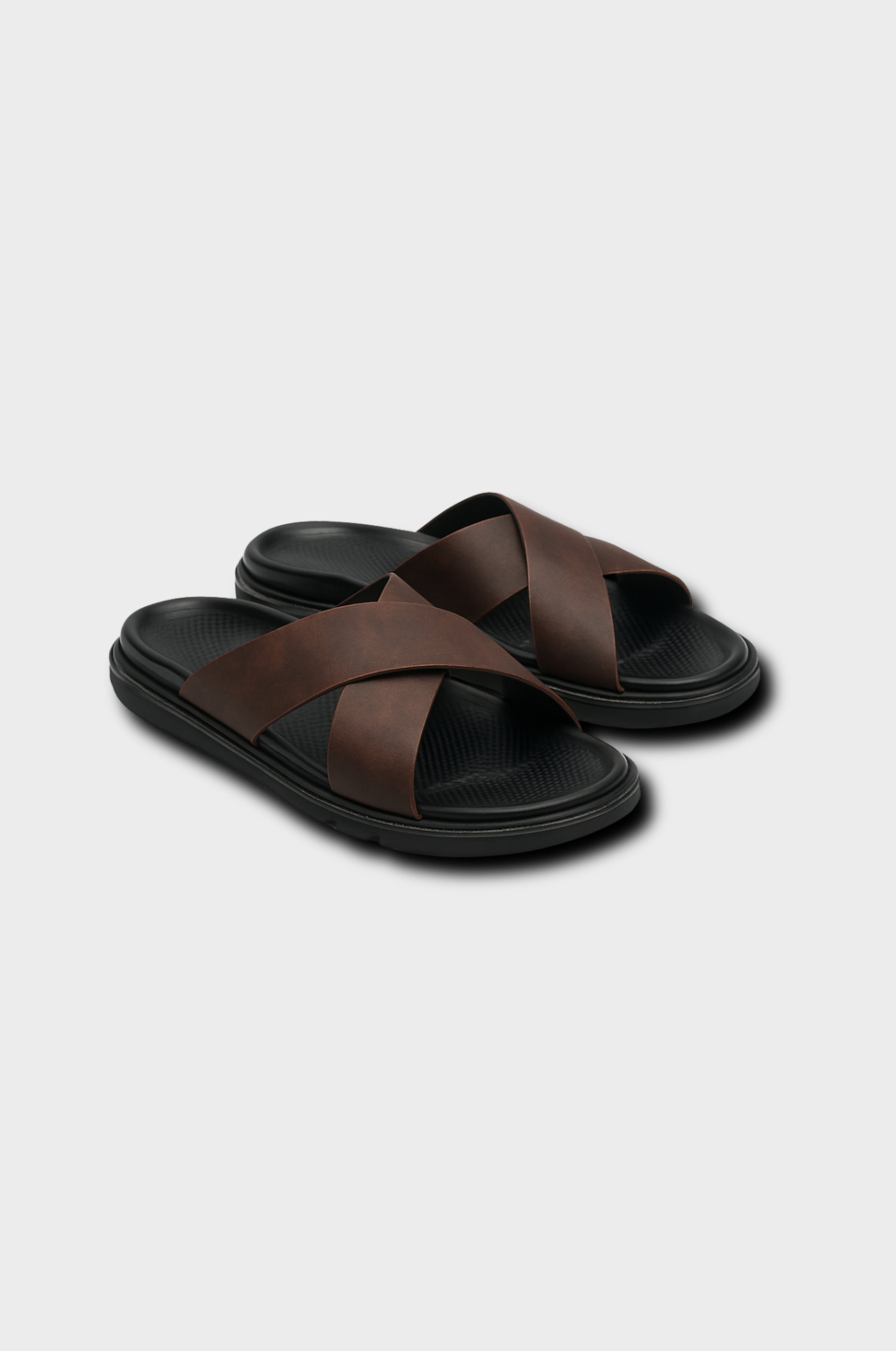 Napoli Cross Strap Sandals